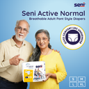 Seni Active Normal Adult Pull Ups - 10 Pieces (Large)