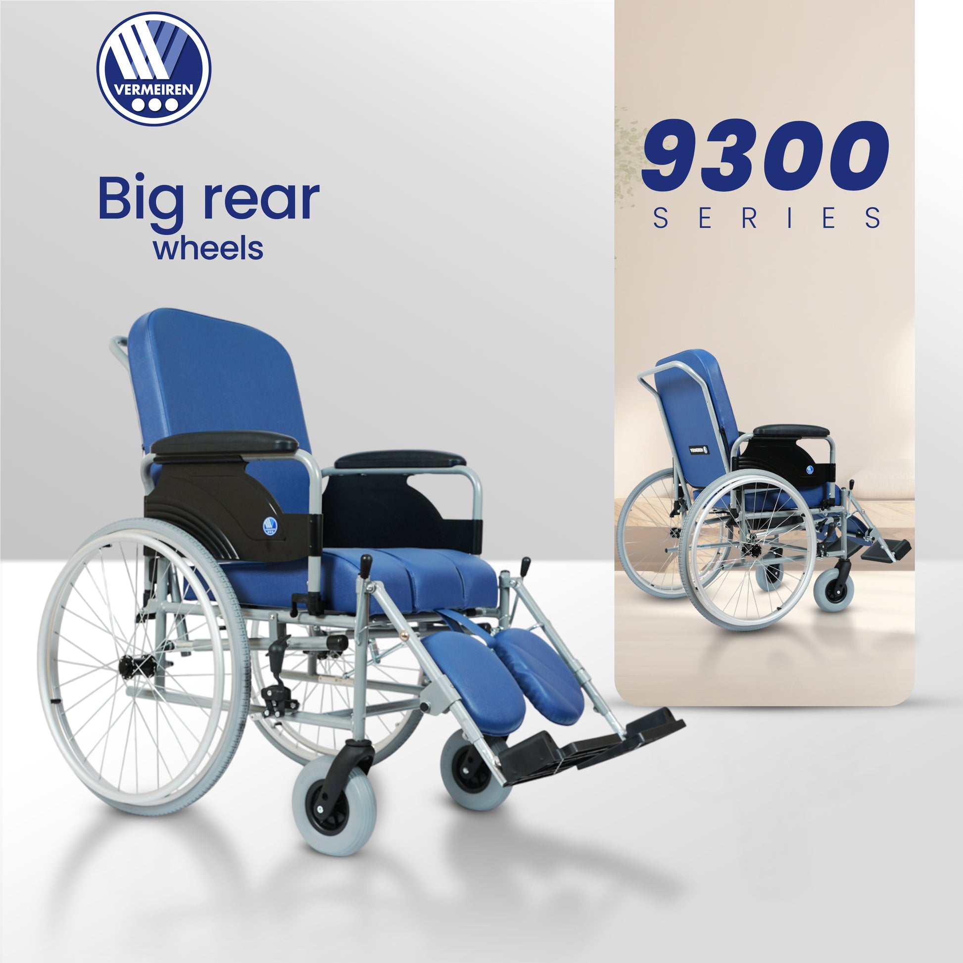 BEST Reclining Commode Wheelchair