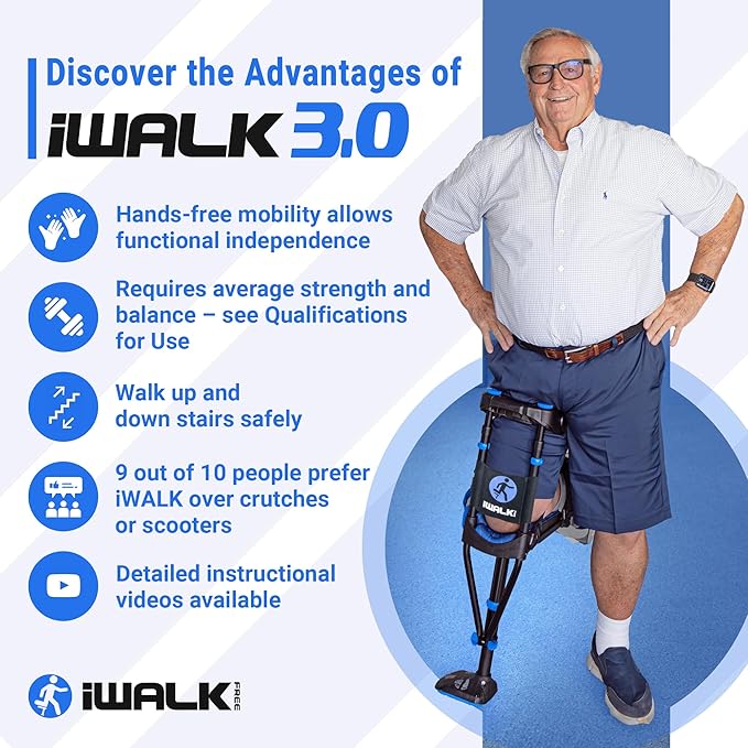 iWALK3.0 Hands Free Crutch