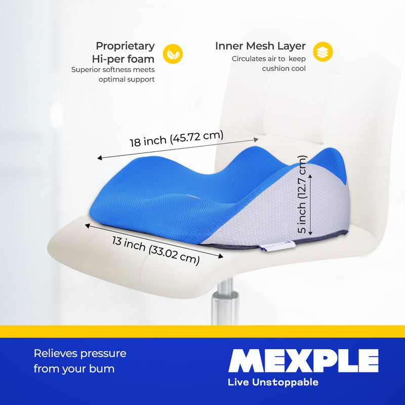 Best Orthopedic Cushion for Back & Tailbone Pain Relief