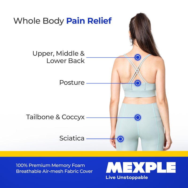 Best Orthopedic Cushion for Back & Tailbone Pain Relief