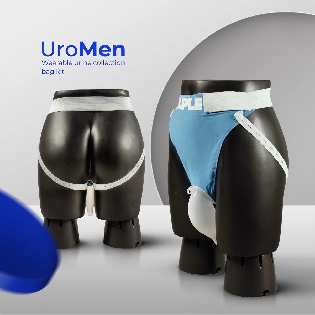 UroMen Wearable Urine Collection Bag Kit for Men