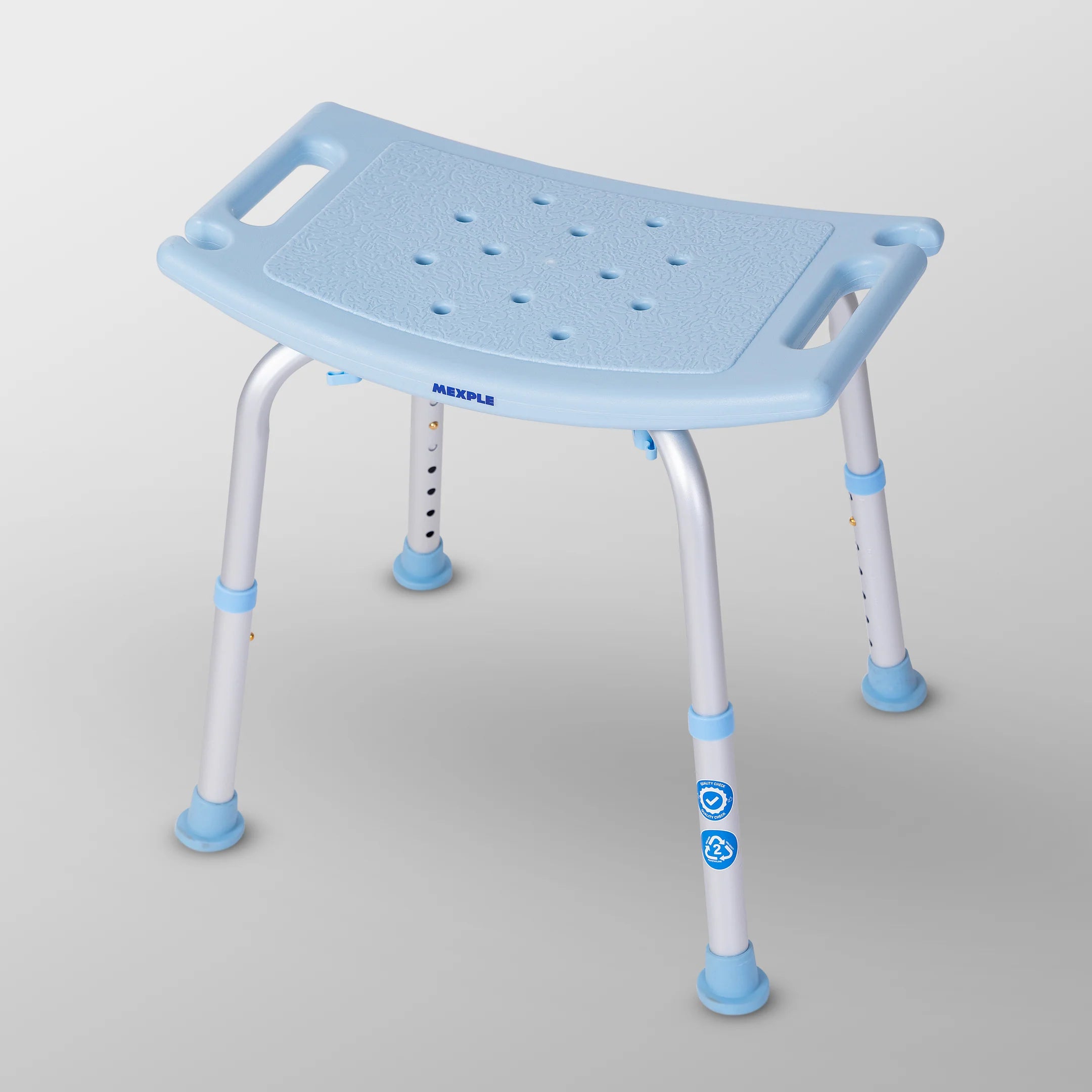 Xera20 Adjustable Anti-Slip Shower Bath Chair Stool